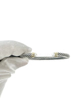 David Yurman Cable Pearl Bracelet 5 MM- Medium size