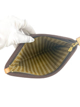 Louis Vuitton Brown Pochette Platform GM Antigua Pouch