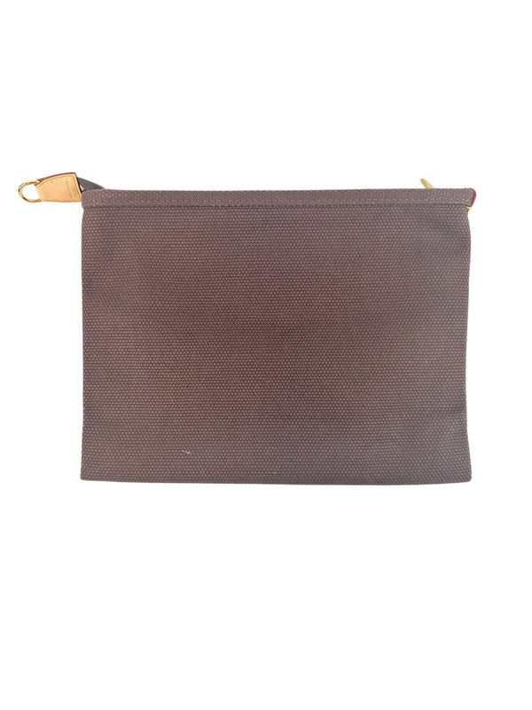 Louis Vuitton Brown Pochette Platform GM Antigua Pouch