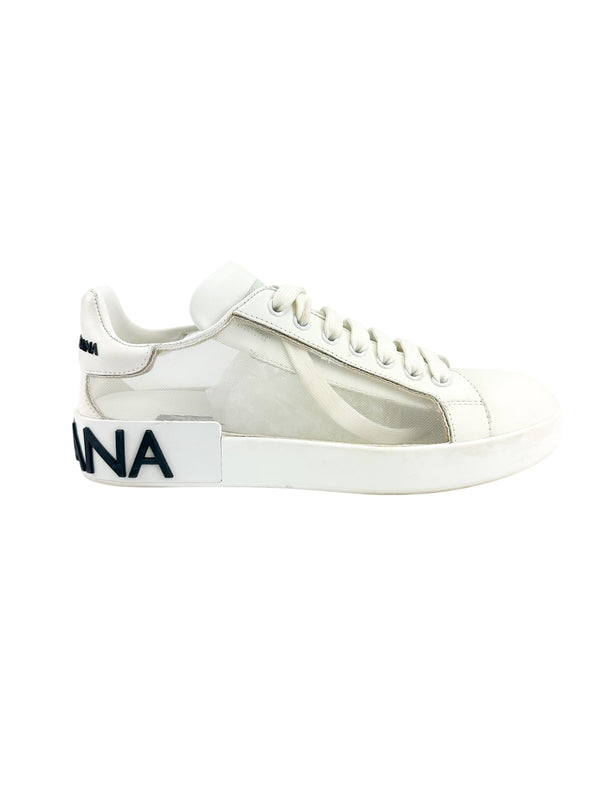 Dolce & Gabbana Portofino Mesh Sneakers Size 38