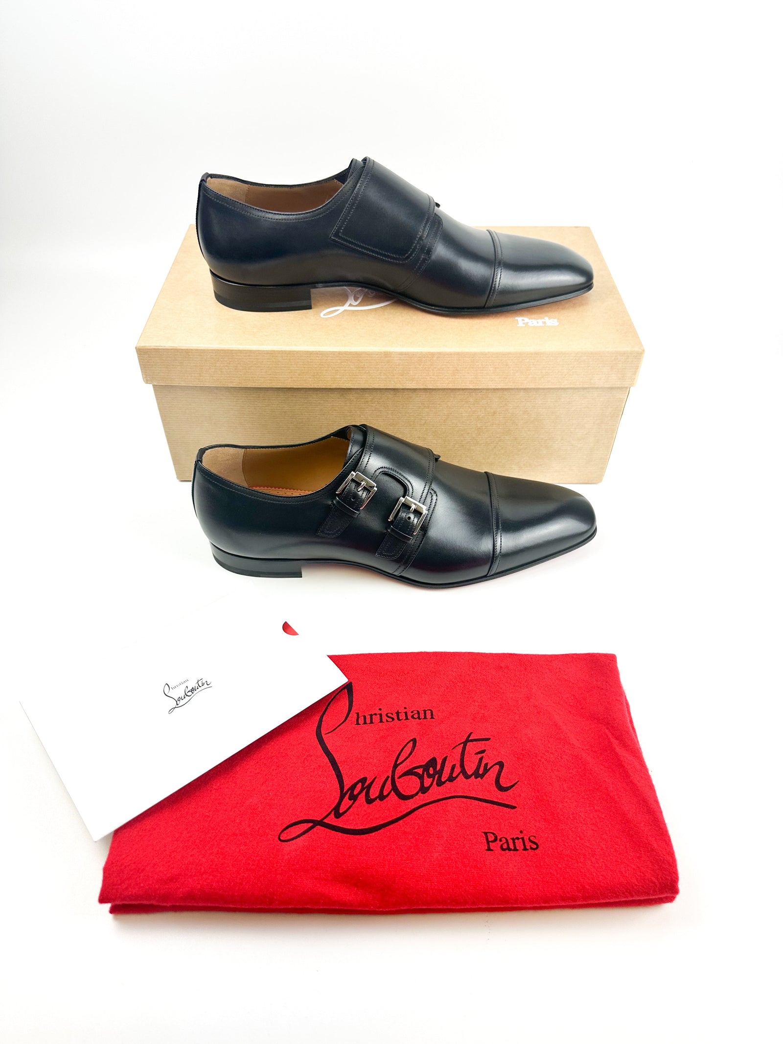 Christian Louboutin Black Mortimer Flats Size 42 – Season 2