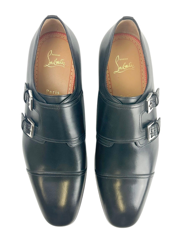 Christian Louboutin Black Mortimer Flats Size 42