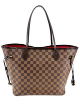 Louis Vuitton Brown Neverfull MM Damier Ebene