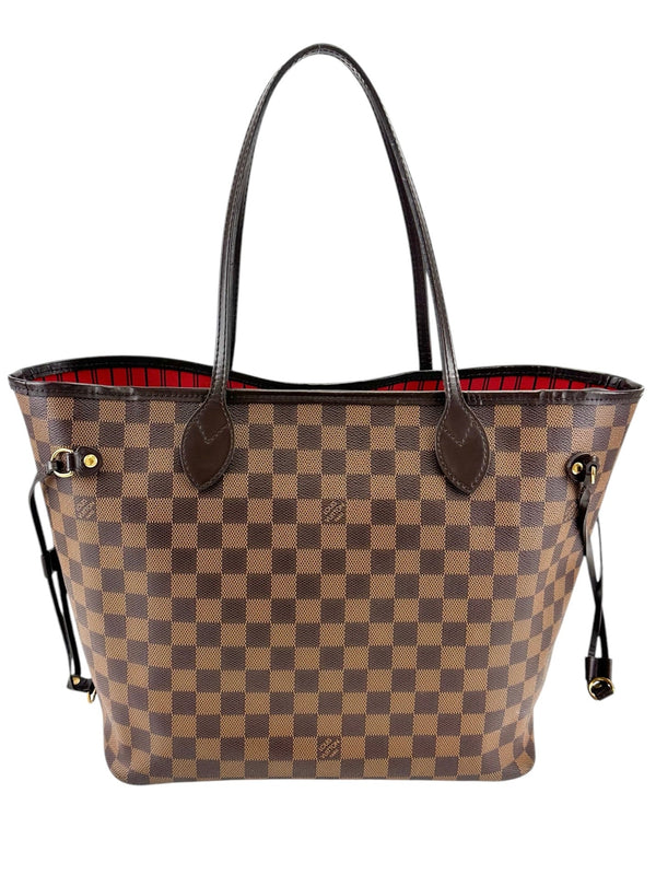 Louis Vuitton Brown Neverfull MM Damier Ebene