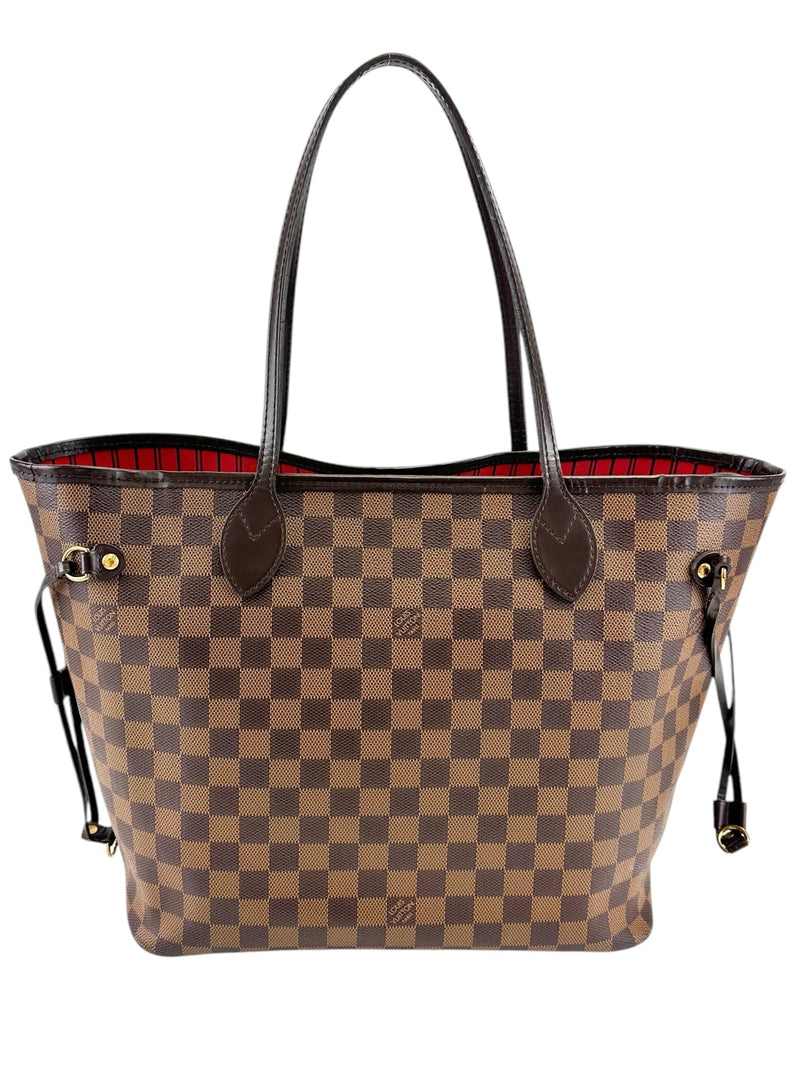 Louis Vuitton Brown Neverfull MM Damier Ebene