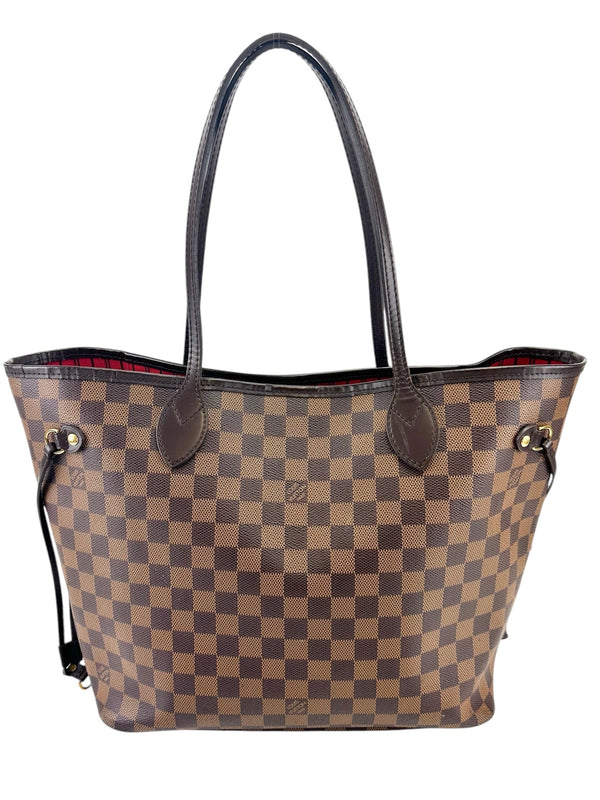 Louis Vuitton Brown Neverfull MM Damier Ebene