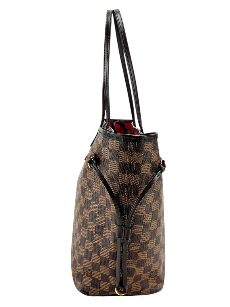 Louis Vuitton Brown Neverfull MM Damier Ebene