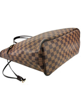 Louis Vuitton Brown Neverfull MM Damier Ebene