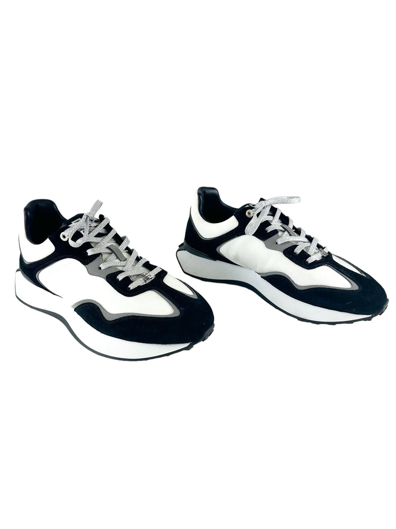 Givenchy White GIV Runner Sneakers Size 41