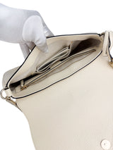 Gucci Off White Leather Soho Chain Crossbody