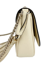Gucci Off White Leather Soho Chain Crossbody