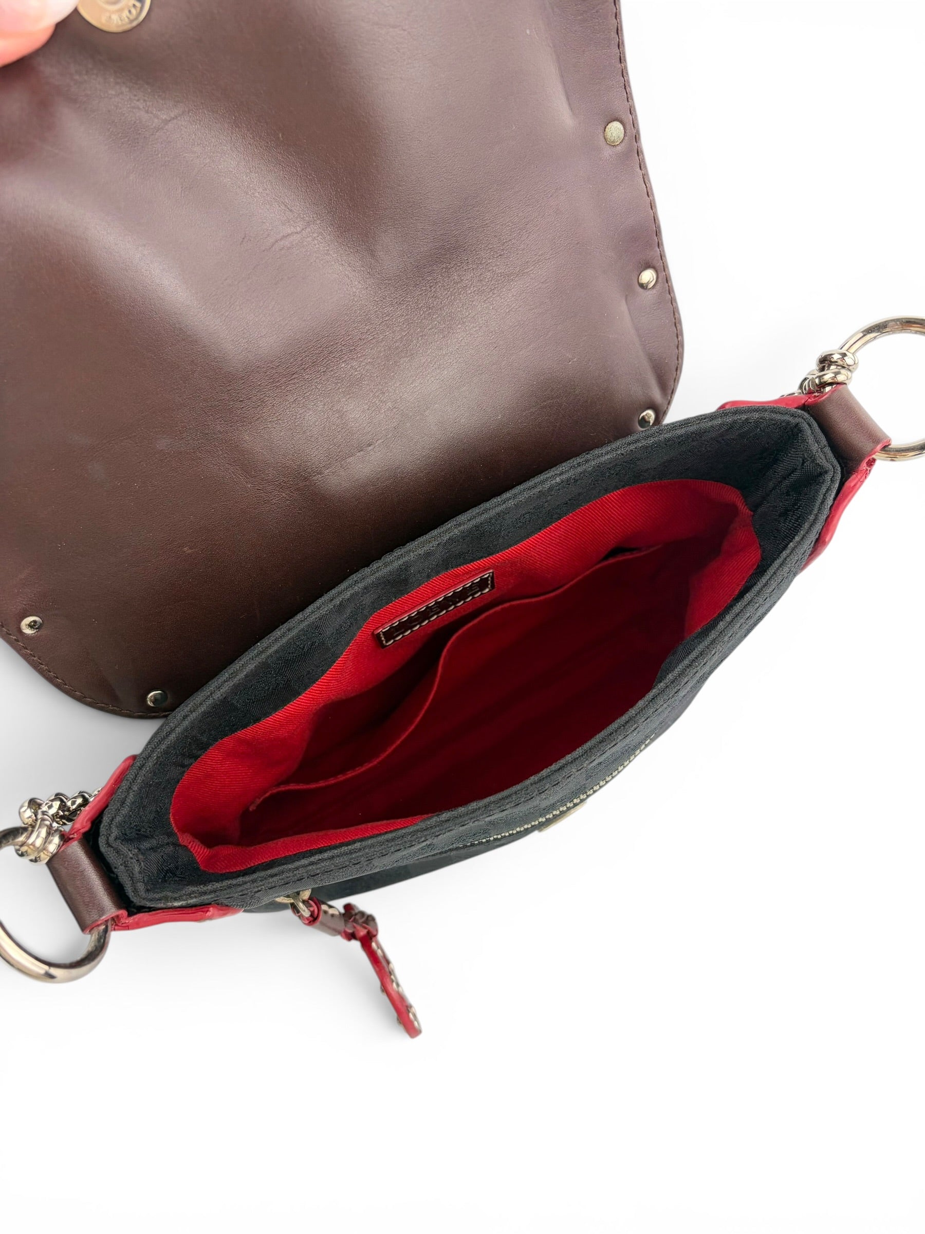 Loewe Canvas Anagram Shoulder Bag