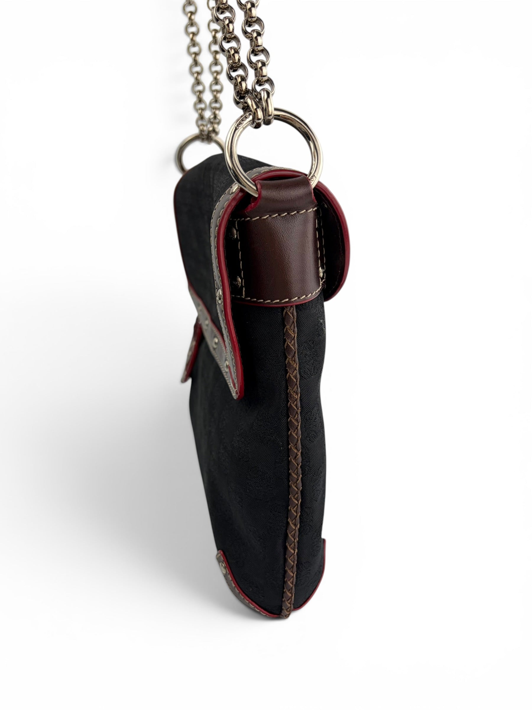Loewe Canvas Anagram Shoulder Bag