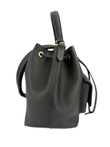 Louis Vuitton Black LockMe Bucket Bag