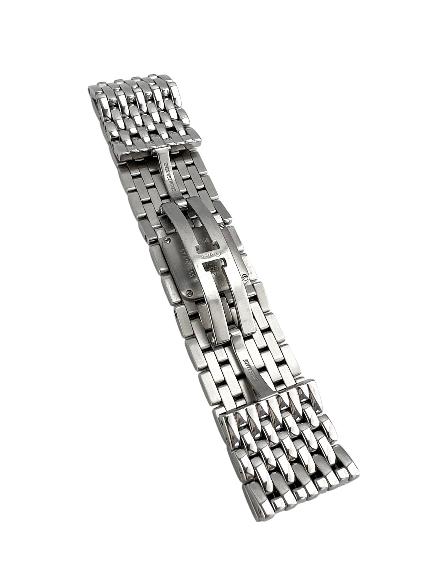 Cartier Silver Ruban Wrist Watch in Box