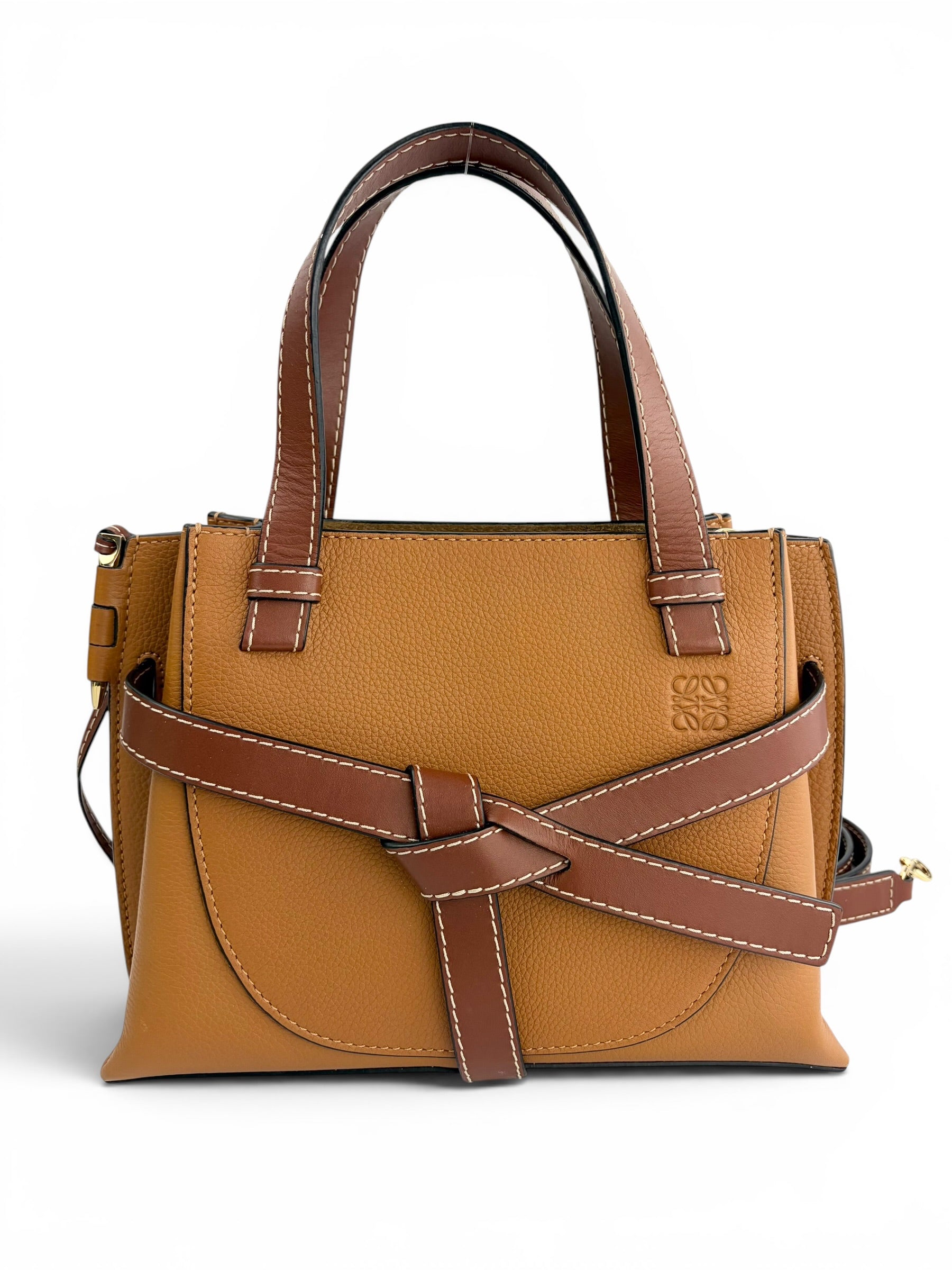 loewe-brown-gate-top-handle-tote-0