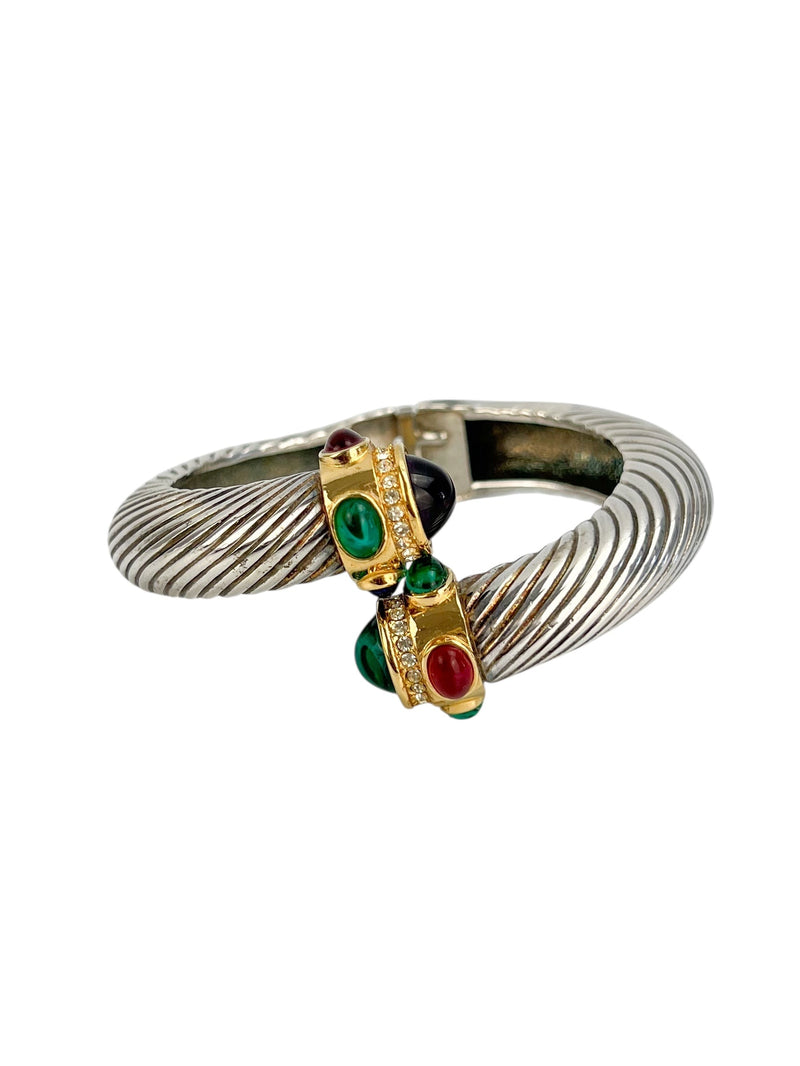 Givenchy Vintage Cabochon Stones Bracelet