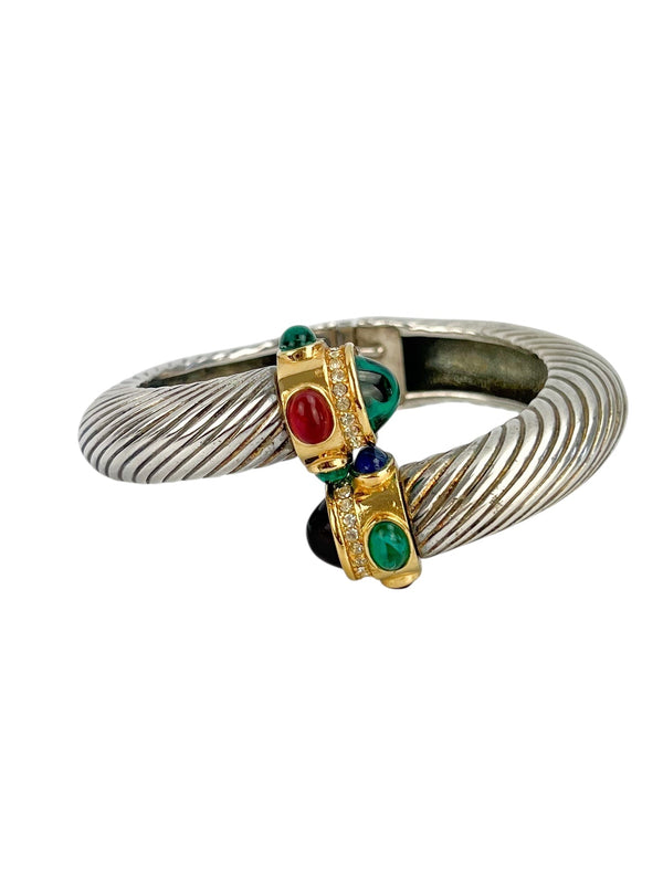 Givenchy Vintage Cabochon Stones Bracelet