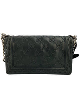 Chanel Black Caviar Paris Dallas Boy Bag Medium