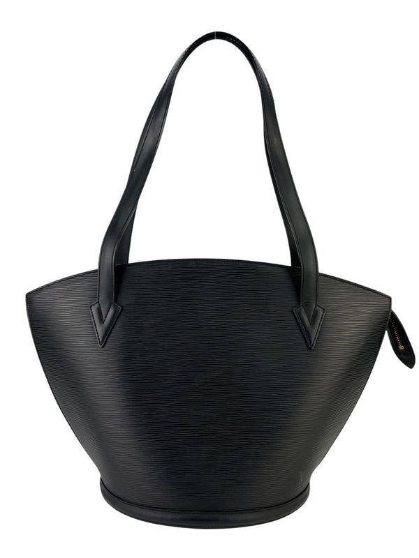 Louis Vuitton Black Epi Saint Jacques GM