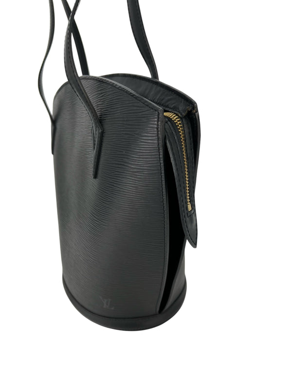 Louis Vuitton Black Epi Saint Jacques GM