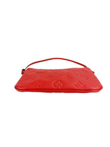 Louis Vuitton Red Empreinte Leather Zip Pouch
