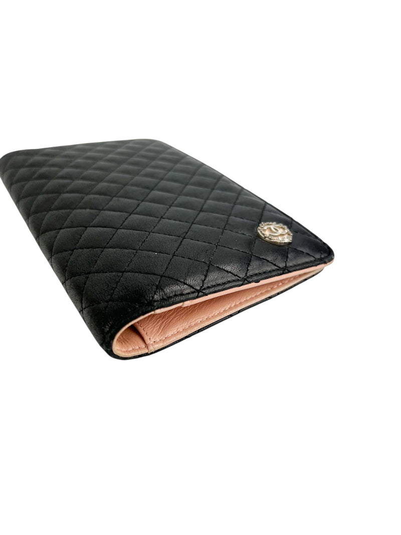 Chanel Matelasse Coco Mark Bi-Fold Long Wallet