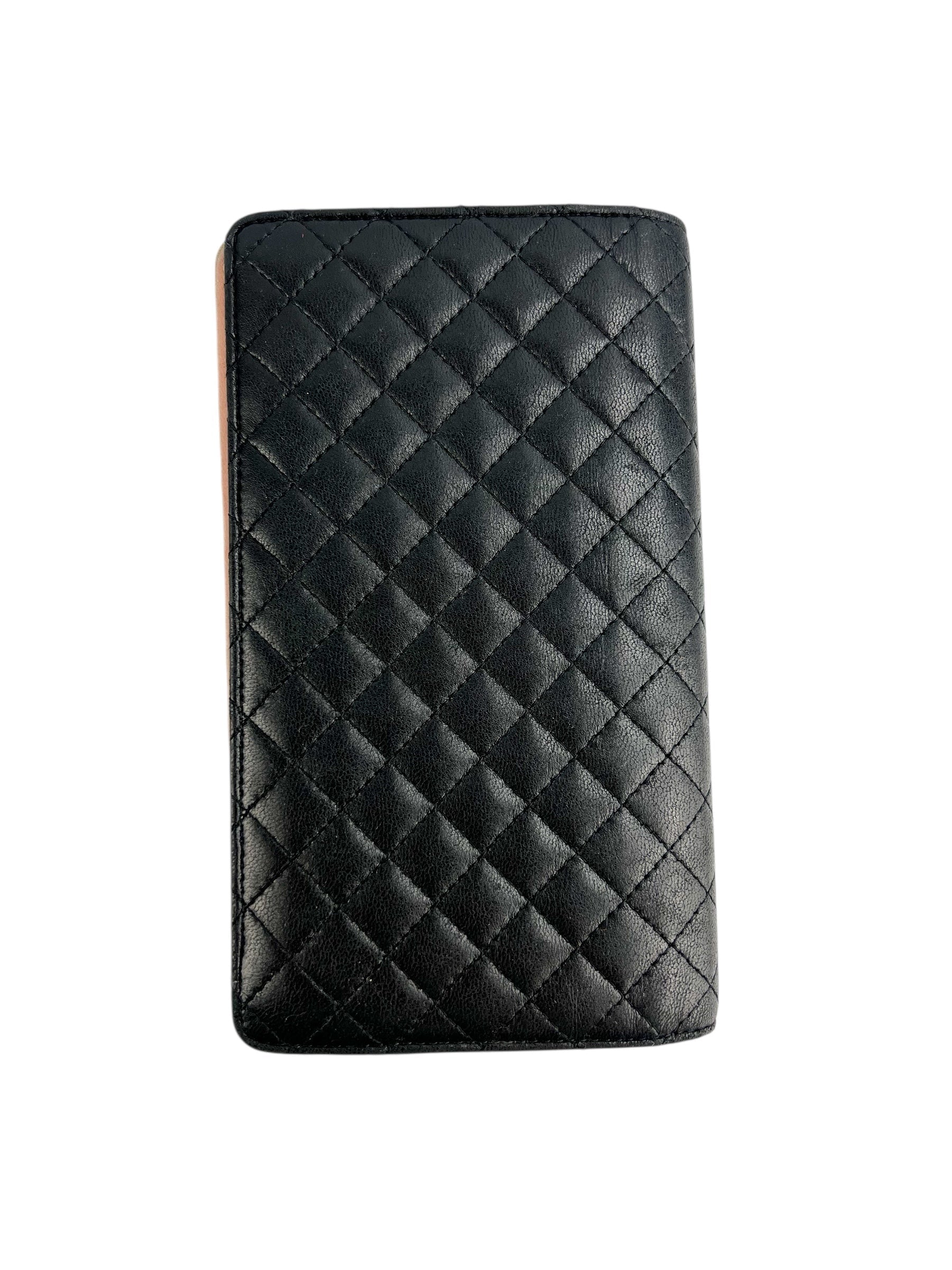 Chanel Matelasse Coco Mark Bi-Fold Long Wallet