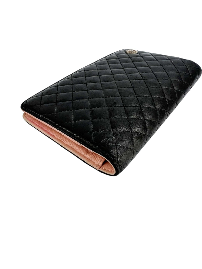 Chanel Matelasse Coco Mark Bi-Fold Long Wallet