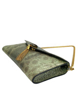 Bulgaria Green Python Wristlet