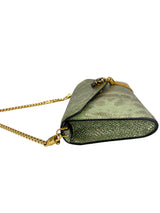 Bulgaria Green Python Wristlet
