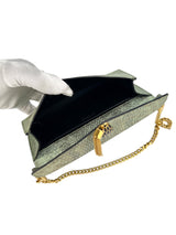 Bulgaria Green Python Wristlet