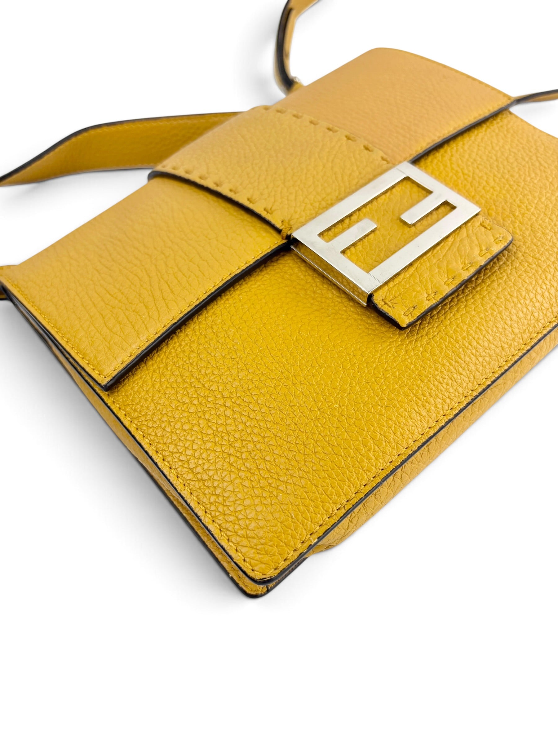 fendi-yellow-leather-flat-baguette-crossbody-7