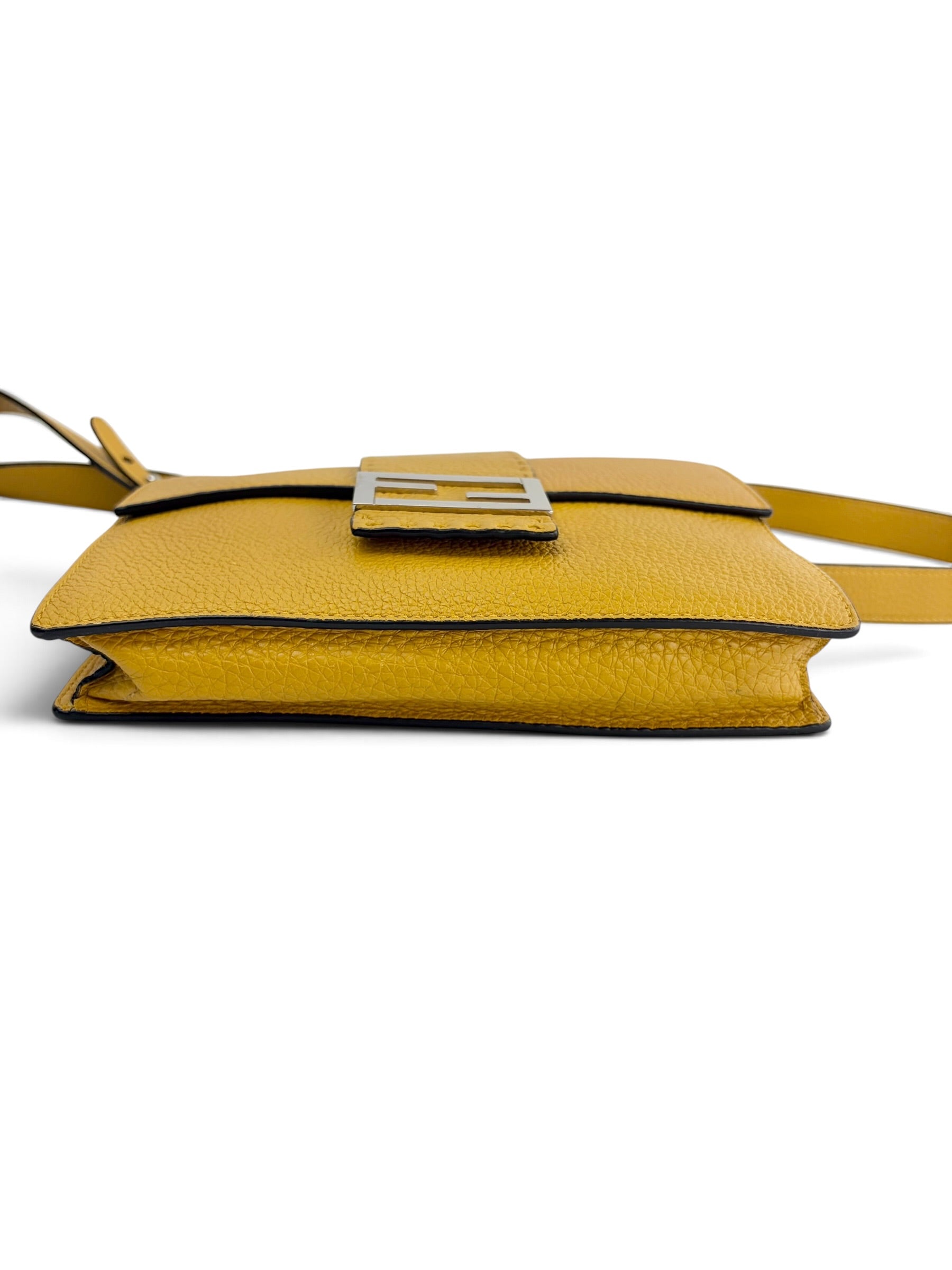 fendi-yellow-leather-flat-baguette-crossbody-5