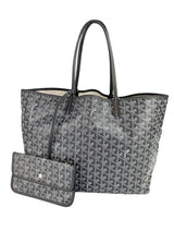 Goyard Grey St. Louis Tote PM w/ Pouch