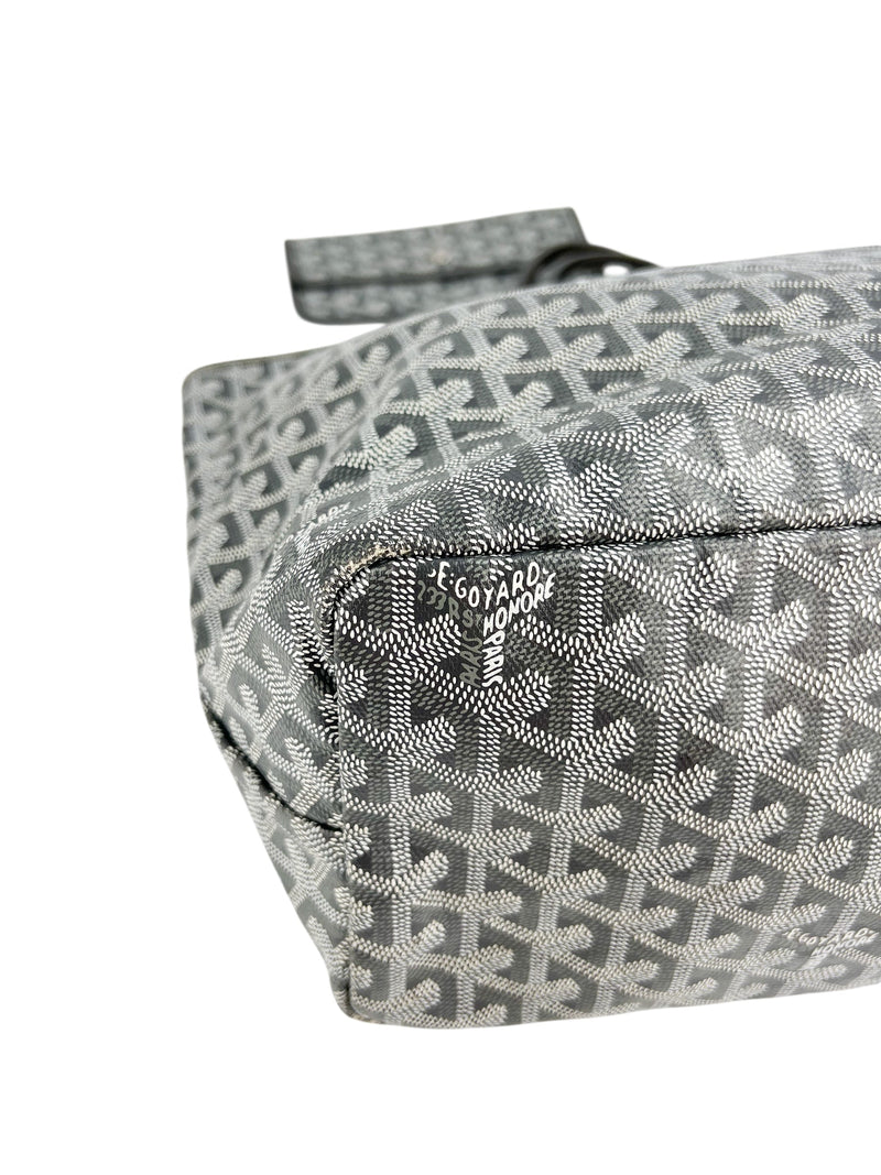 Goyard Grey St. Louis Tote PM w/ Pouch