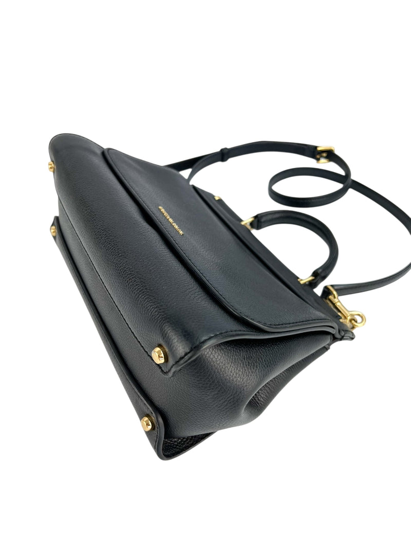 Dolce & Gabbana Black Leather Sicily bag