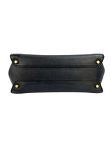 Dolce & Gabbana Black Leather Sicily bag