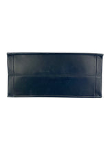 Dior Navy Medium Ombré Leather Book Tote