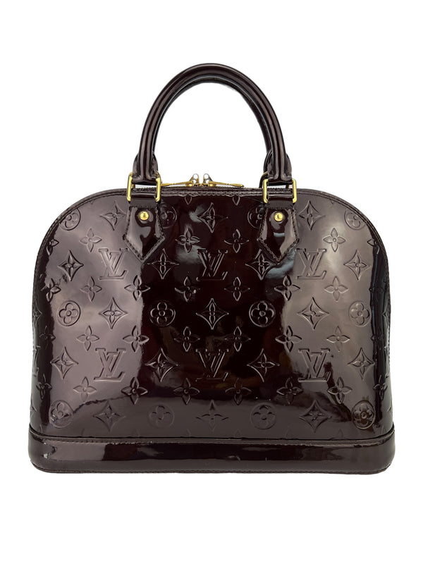 Louis Vuitton Amarante Vernis Alma PM