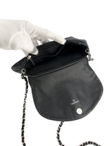 Chanel Black Caviar Half Moon WOC