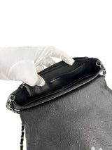 Chanel Black Caviar Half Moon WOC