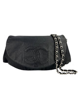 Chanel Black Caviar Half Moon WOC