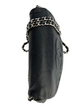 Chanel Black Caviar Half Moon WOC