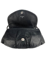 Chanel Black Caviar Half Moon WOC