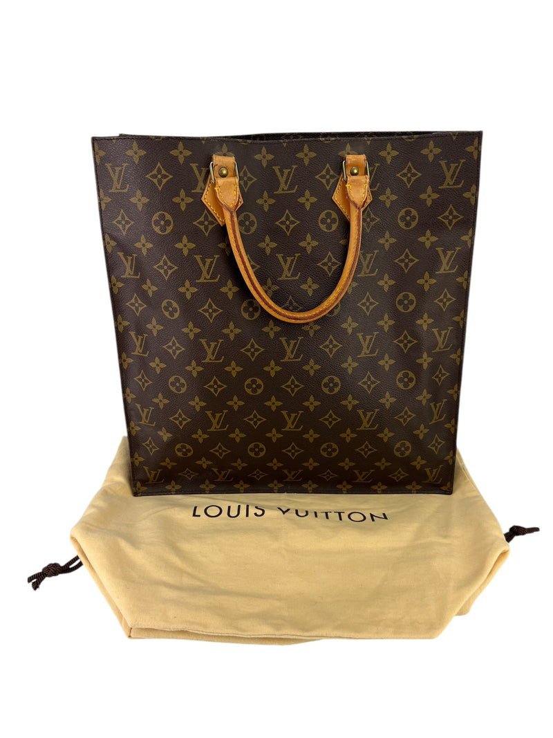 Louis Vuitton Monogram Sac Plat GM