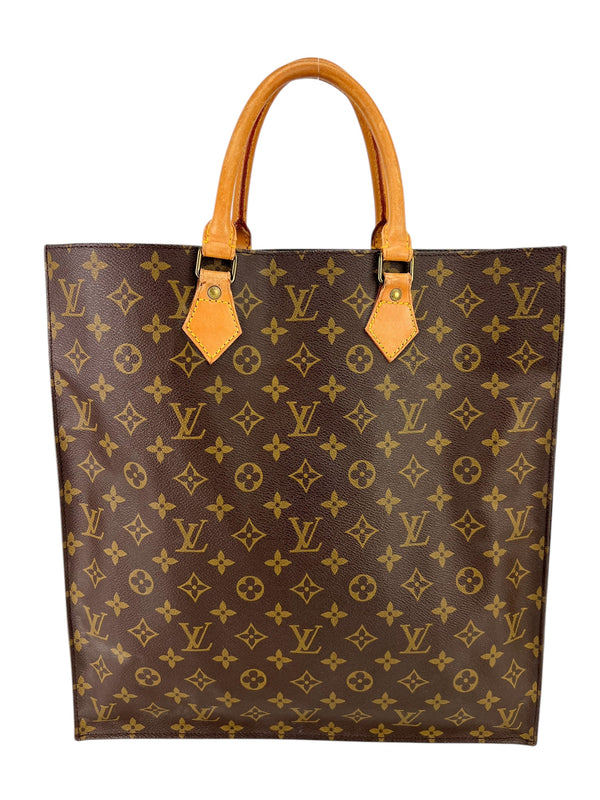 Louis Vuitton Monogram Sac Plat GM