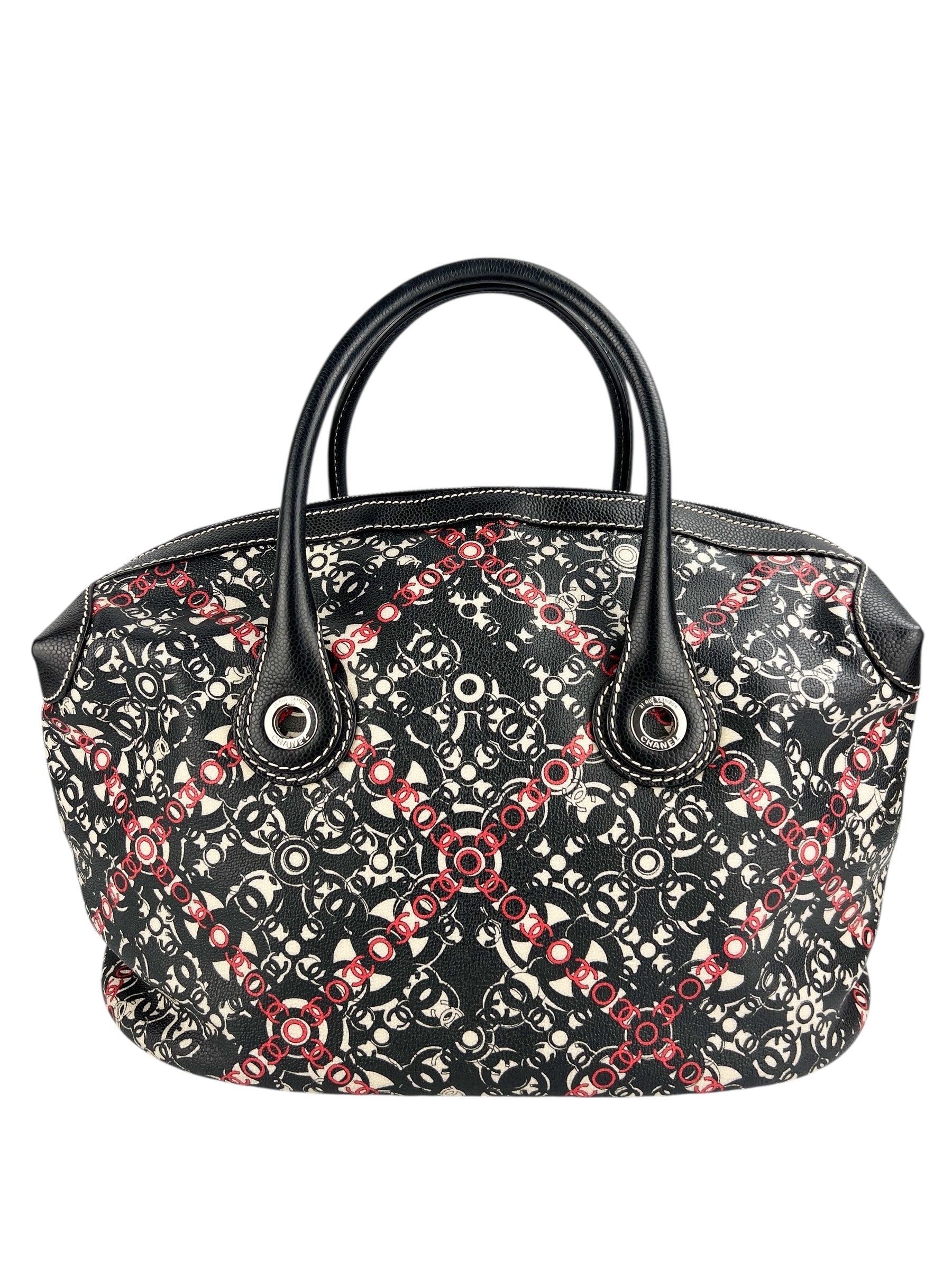 Chanel Black Coco Travel Bowler