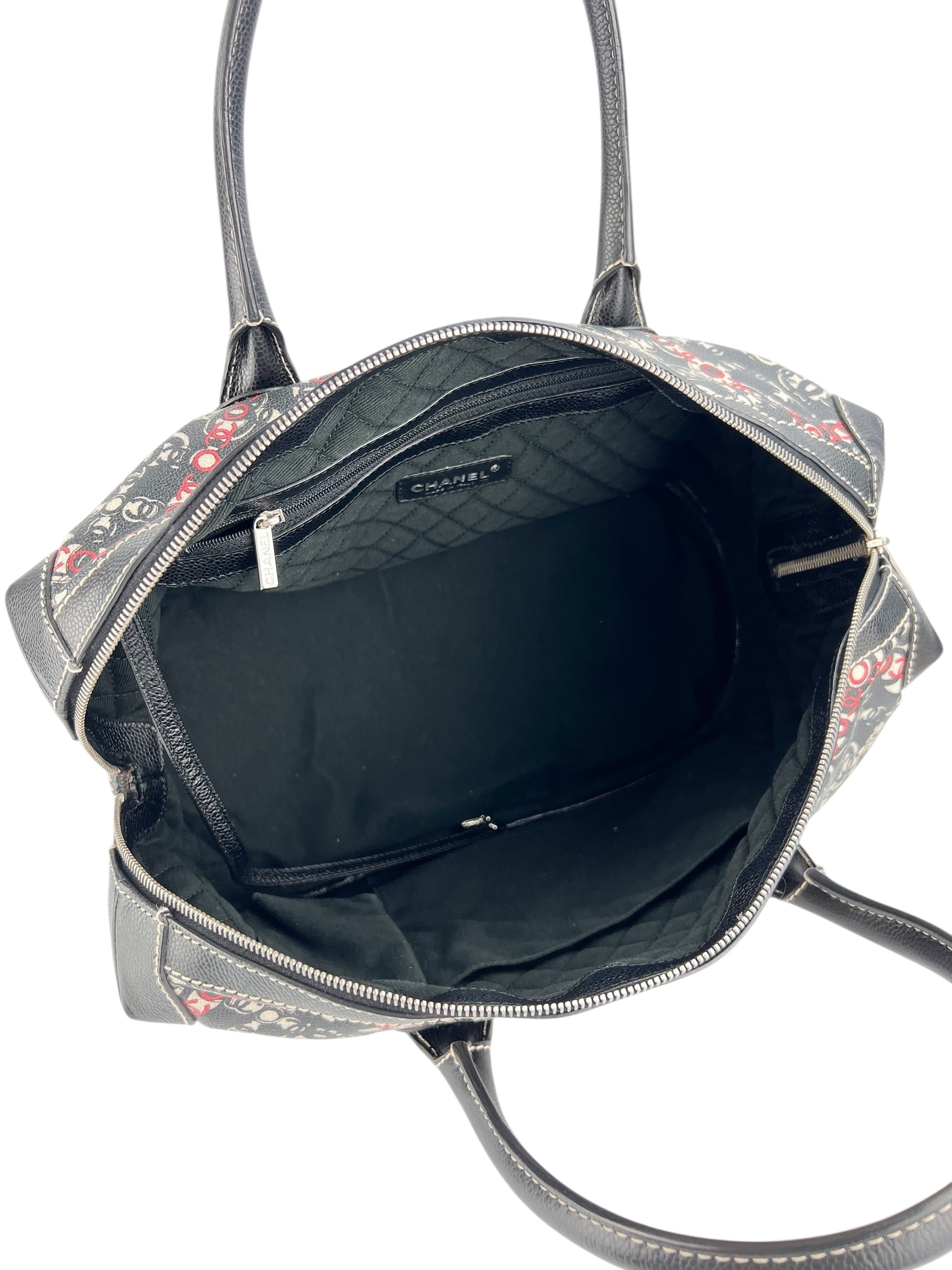 Chanel Black Coco Travel Bowler