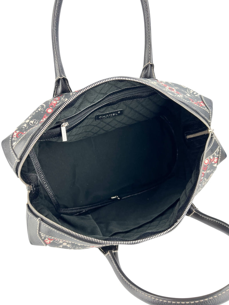 Chanel Black Coco Travel Bowler